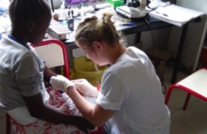 Rehabilitación de la infraestructura de atención primaria de Mont-Ngafula-I en Kinshasa